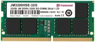 Transcend JetRam (JM3200HSE-32G) 32 GB 3200 MHz DDR4 Ram kullananlar yorumlar